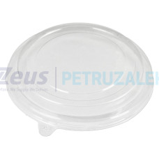 Кришка РЕТ кругла до крафт контейнера d 187/300шт