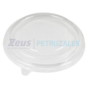 Кришка РЕТ кругла до крафт контейнера d 187/300шт