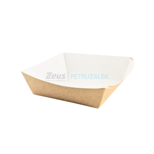Тарілка паперовий крафт "Човник" ECO TRAY 550/300шт 