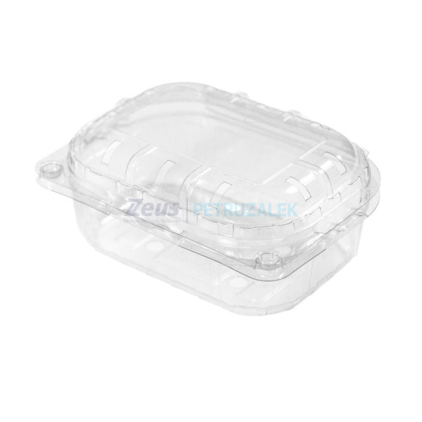 Бокс РЕТ В32 5510C17 SET для фруктів 125г 124х95х55 з відкидною кришкою/1140шт
