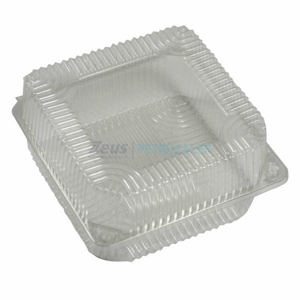 Контейнер PET 251  с откидной крышкой 155х152х77/650шт