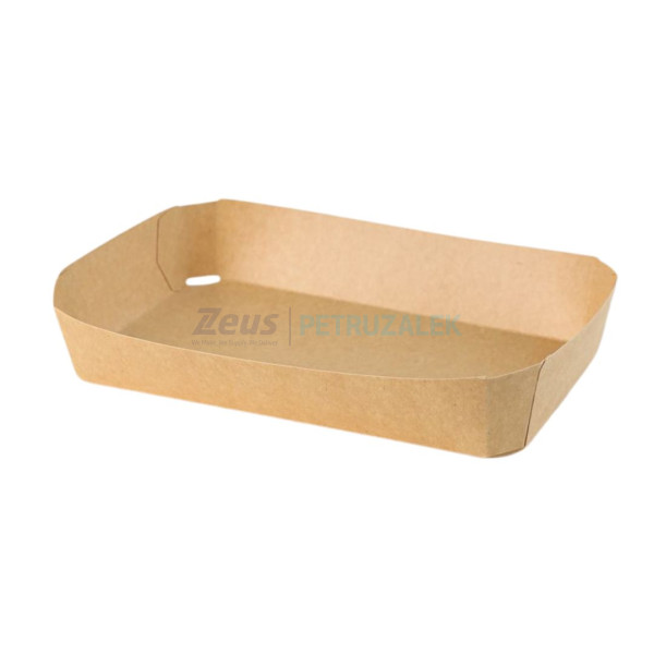 Лоток картонний/крафт на 6 яблук 210х130х40/750шт