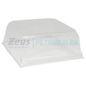 Крышка PET DS18H85 210х210х85мм прозрачная/240шт