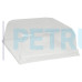 Крышка PET DS18H85 210х210х85мм прозрачная/240шт