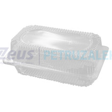 Контейнер PET 2237 з відкидною кришкою 229х130х84/450шт