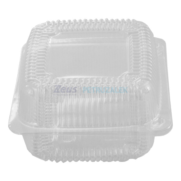 Контейнер  PET 2221с откидной крышкой 132х131х75/1000шт 