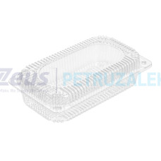 Контейнер PET 2239 з відкидною кришкою 229х130х59/450шт