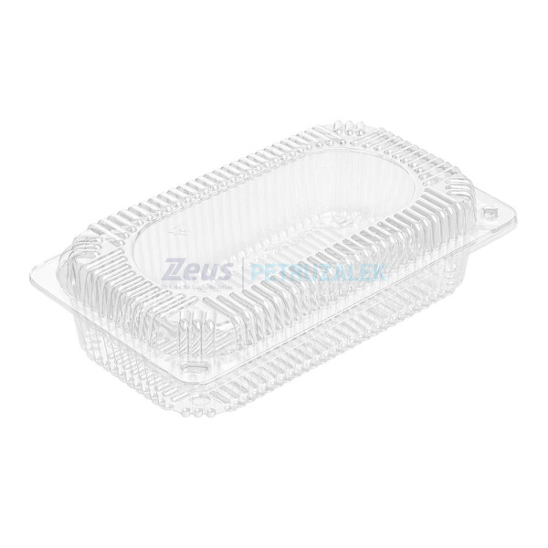 Контейнер  PET 2239 с откидной крышкой 229х130х59/450шт