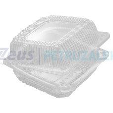 Контейнер  PET 2220 с откидной крышкой 132х131х63/1000шт