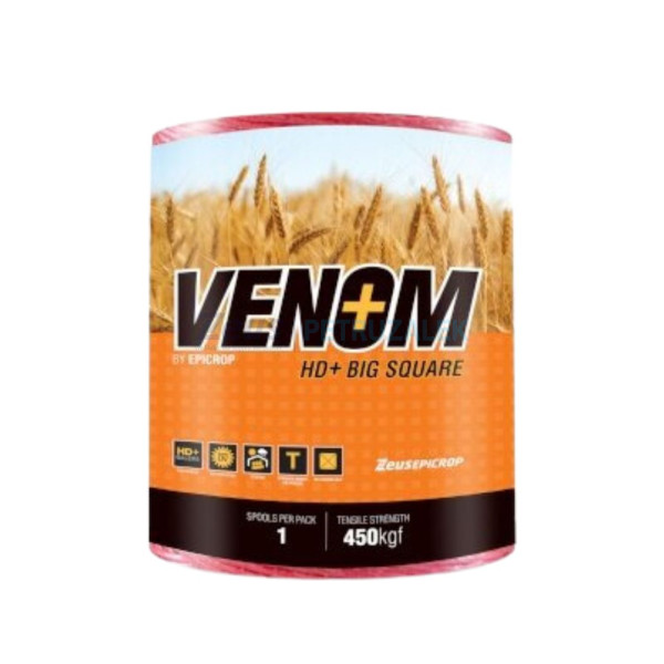 Шпагат  Venom Big красный бухта 107м/кг