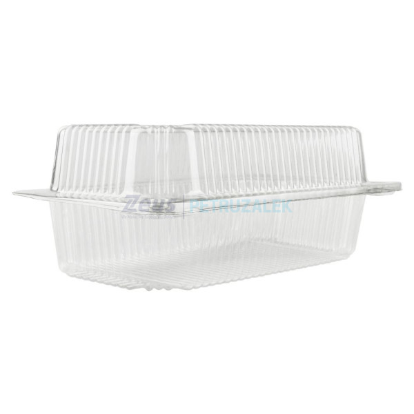 Контейнер PET 1323/1 с откидной крышкой  230х130х60/500шт