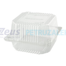 Контейнер PET 1515/1 з відкидною кришкою 150х150х60/700шт