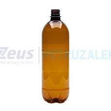 Бутылка РЕТ d-28 1,0л/1.018 коричневая/150шт