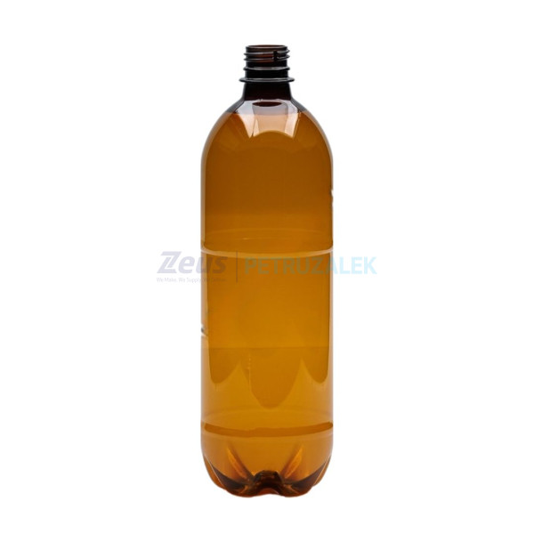 Бутылка РЕТ d-28 1,0л/1.018 коричневая/150шт