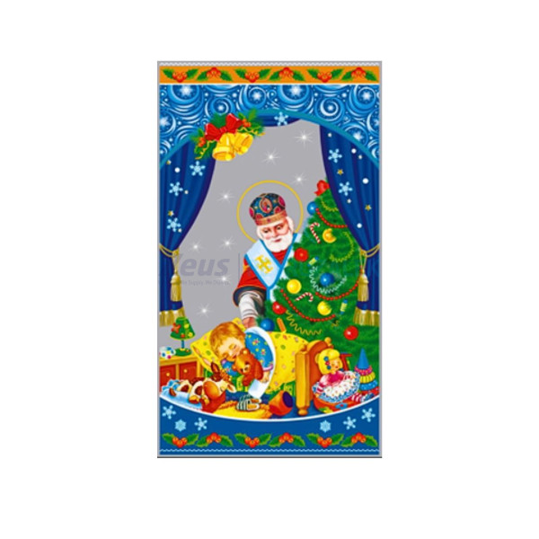 Пакет ПП "Новогодний" рис. №10 200x350 мм/100шт