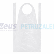 Фартух HDPE  76х130 50 мкр белый/ 25шт