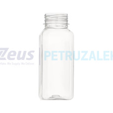 Пляшка PET025.096 квадратна d-38 мм 250 мл/10 шт