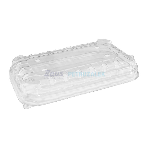 Кришка PET L1-30 192x120x30 прозора/960