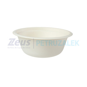 Миска ЕКО з деревного волокна 500ml Ø-150 мм/16х50/800шт