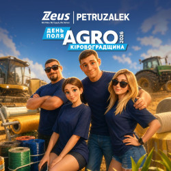 ZEUS PETRUZALEK запрошує на День Поля «АГРО КІРОВОГРАДЩИНА» 2026!