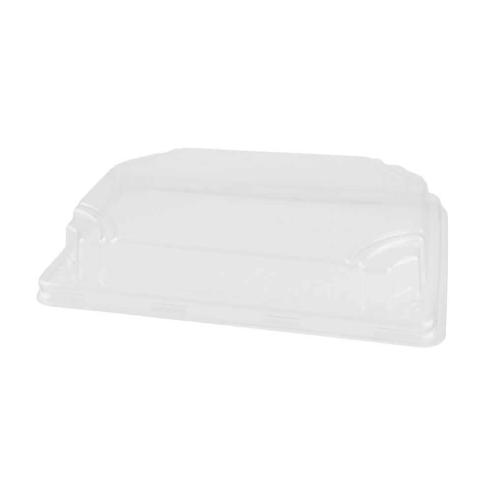 Кришка РЕТ TCS001PK до контейнера суші TCS001 195х137х25/600шт