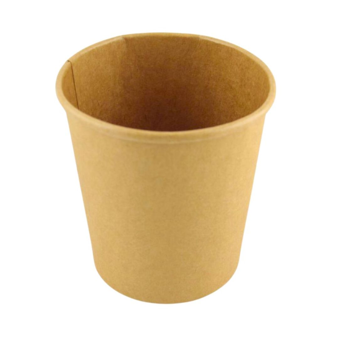 Контейнер паперовий круглий крафт d-98мм 16oz/1000шт