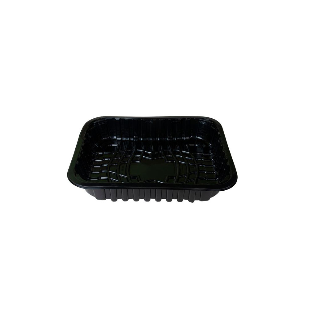 Контейнер PET прямокутний N9_060EBLK00 чорний 325*265*60мм/1512шт