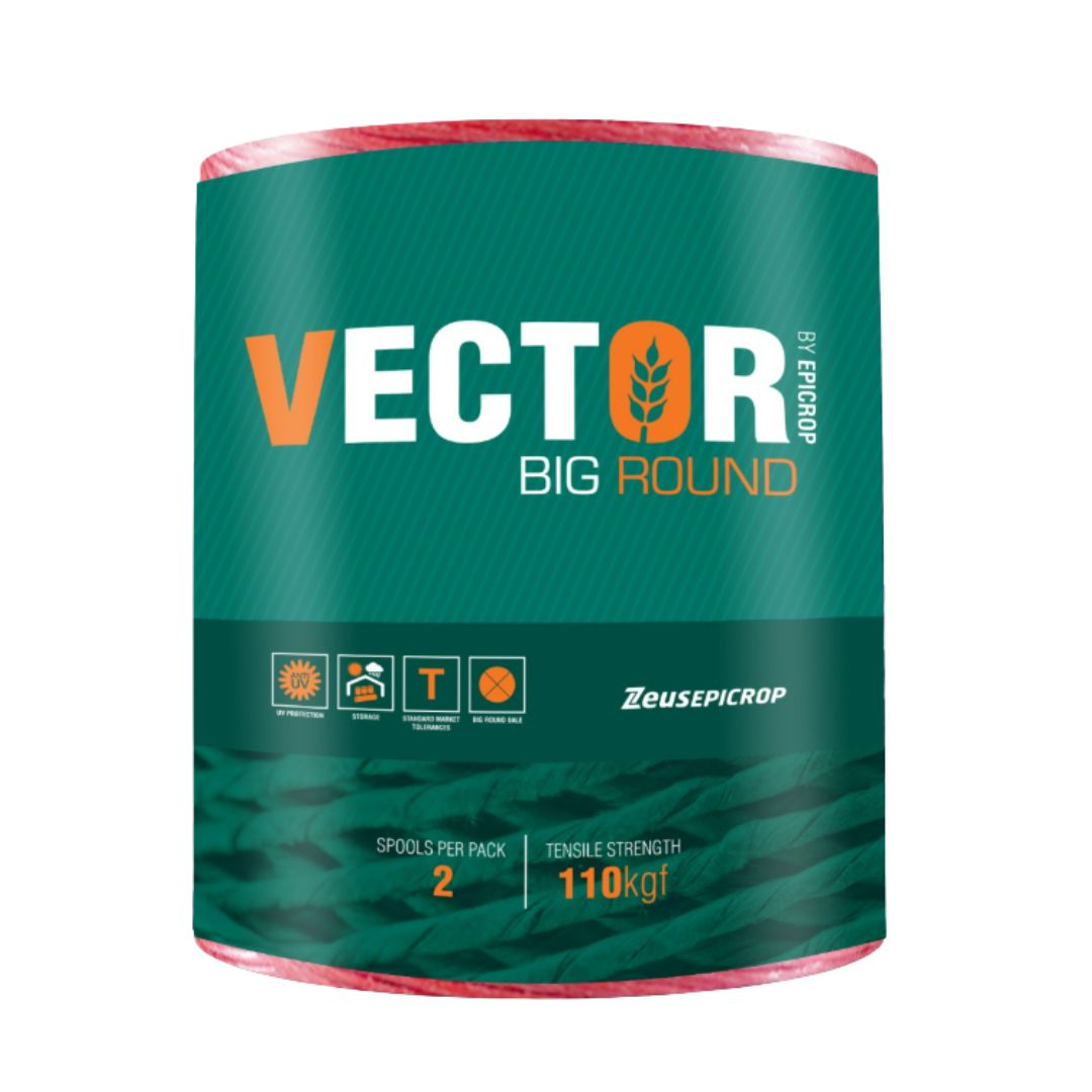 Шпагат VECTOR Fine помаранчовий 2 бухти 1000 м/кг/пак
